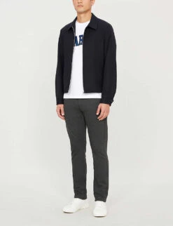 Paige Stafford Slim-fit Tapered-leg Stretch-jersey Trousers 7 Paige Stafford Slim-fit Tapered-leg Stretch-jersey Trousers -Fit & Flow Clothing Sales Store 1042 3002369 M8073747013 ICEDBLACK ALT01