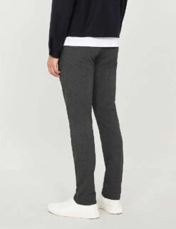 Paige Stafford Slim-fit Tapered-leg Stretch-jersey Trousers 8 Paige Stafford Slim-fit Tapered-leg Stretch-jersey Trousers -Fit & Flow Clothing Sales Store 1042 3002369 M8073747013 ICEDBLACK ALT02