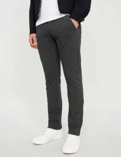 Paige Stafford Slim-fit Tapered-leg Stretch-jersey Trousers 9 Paige Stafford Slim-fit Tapered-leg Stretch-jersey Trousers -Fit & Flow Clothing Sales Store 1042 3002369 M8073747013 ICEDBLACK ALT03