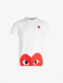 Comme Des Garçons Play Half-heart Logo T-shirt