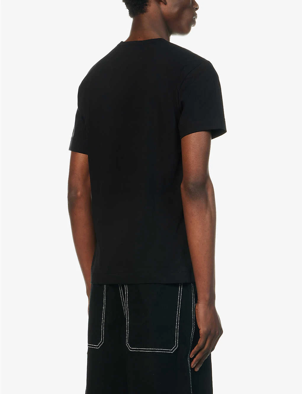 Comme Des Garçons Play Logo-print Cotton T-shirt 5 Comme Des Garçons Play Logo-print Cotton T-shirt - Image 5