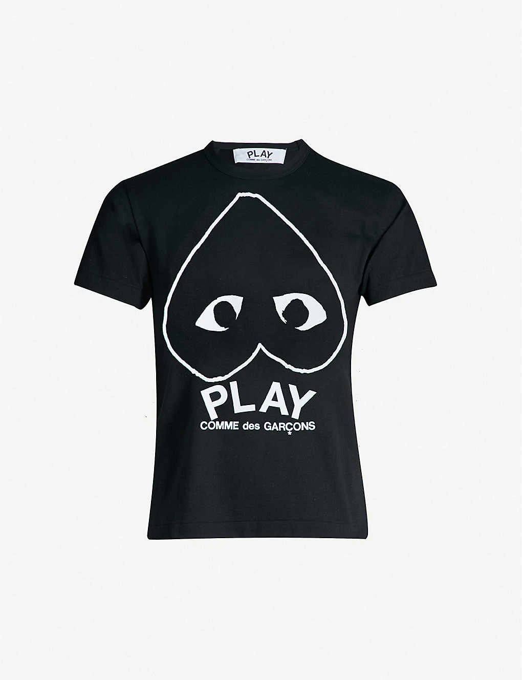 Comme Des Garçons Play Logo-print Cotton T-shirt 1 Comme Des Garçons Play Logo-print Cotton T-shirt
