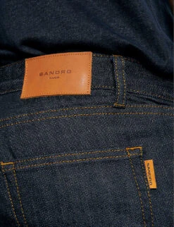 Sandro Regular-fit Tapered Jeans -Fit & Flow Clothing Sales Store 74 10081 SHPJE00131 DENIMJEAN ALT04