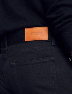 Sandro Straight Slim-fit Jeans -Fit & Flow Clothing Sales Store 74 10081 SHPJE00142 BLACK ALT04