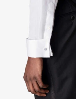 ETON Super Slim-fit Cotton-poplin Dress Shirt -Fit & Flow Clothing Sales Store 847 10065 636370810 WHITE ALT04