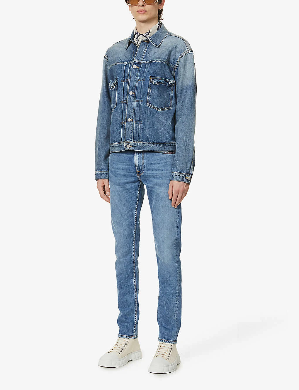 Nudie Jeans Lean Dean Slim-fit Tapered Jeans 2 Nudie Jeans Lean Dean Slim-fit Tapered Jeans - Image 2