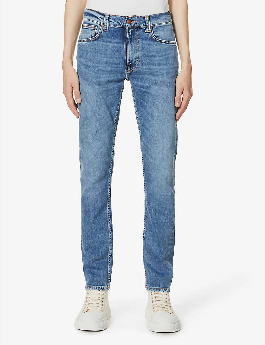 Nudie Jeans Lean Dean Slim-fit Tapered Jeans 3 Nudie Jeans Lean Dean Slim-fit Tapered Jeans - Image 3