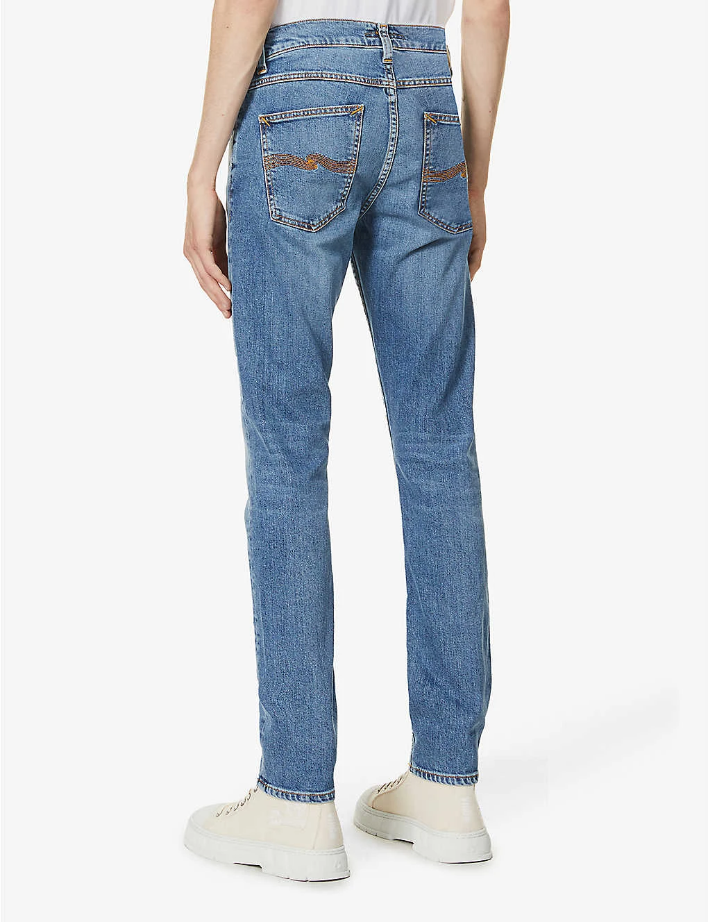 Nudie Jeans Lean Dean Slim-fit Tapered Jeans 4 Nudie Jeans Lean Dean Slim-fit Tapered Jeans - Image 4