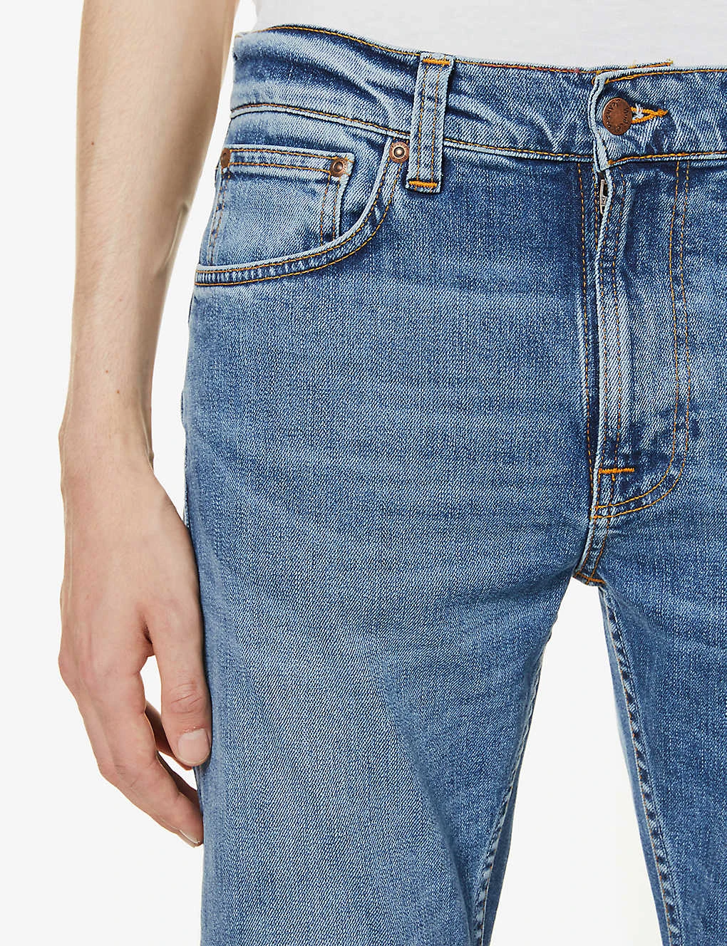 Nudie Jeans Lean Dean Slim-fit Tapered Jeans 5 Nudie Jeans Lean Dean Slim-fit Tapered Jeans - Image 5