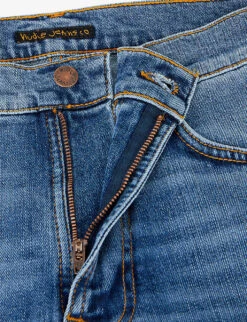 Nudie Jeans Lean Dean Slim-fit Tapered Jeans 13 Nudie Jeans Lean Dean Slim-fit Tapered Jeans -Fit & Flow Clothing Sales Store R00039449 LOSTORANGE ALT06