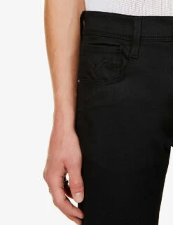 Replay Anbass Hyperflex Slim-fit Stretch-denim Jeans -Fit & Flow Clothing Sales Store R03637121 BLACK ALT03