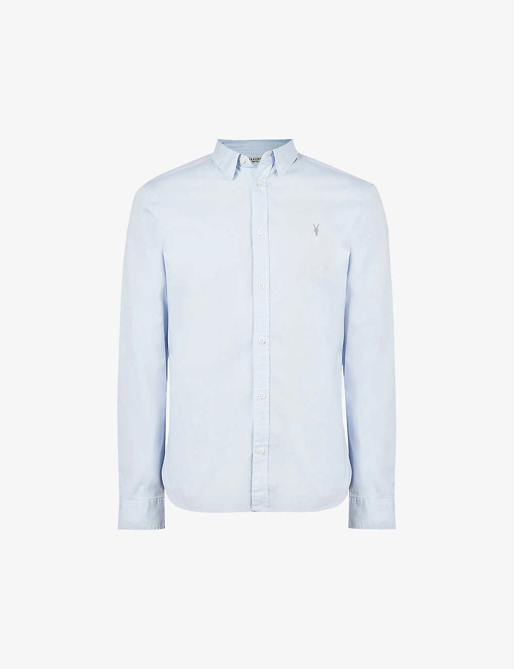 AllSaints Hawthorne Slim-fit Stretch-cotton Shirt 1 AllSaints Hawthorne Slim-fit Stretch-cotton Shirt