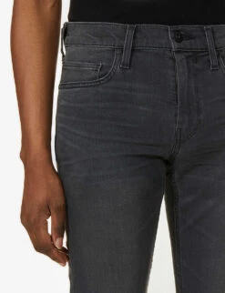Paige Lennox Slim-fit Mid-rise Stretch-denim Jeans -Fit & Flow Clothing Sales Store R03716385 SHELDON ALT04