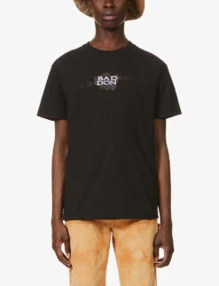 London Map Graphic-print Cotton-jersey T-shirt 7 London Map Graphic-print Cotton-jersey T-shirt -Fit & Flow Clothing Sales Store R03752931 BLACK ALT02