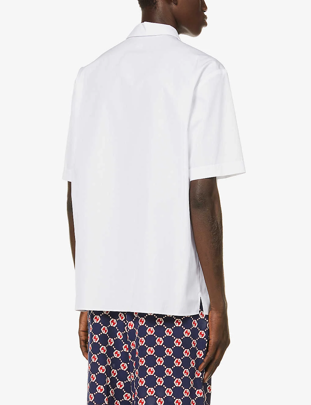 Gucci Embroidered Cotton Shirt 4 Gucci Embroidered Cotton Shirt - Image 4