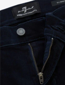 7 For All Mankind Slimmy Taper Luxe Performance Mid-rise Stretch-denim Jeans 13 7 For All Mankind Slimmy Taper Luxe Performance Mid-rise Stretch-denim Jeans -Fit & Flow Clothing Sales Store R03767193 BLUEBLACK ALT06