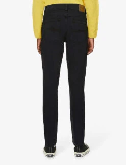 Nudie Jeans Lean Dean Slim-fit Tapered Stretch-denim Jeans 9 Nudie Jeans Lean Dean Slim-fit Tapered Stretch-denim Jeans -Fit & Flow Clothing Sales Store R03802052 BLACKSKIES ALT03