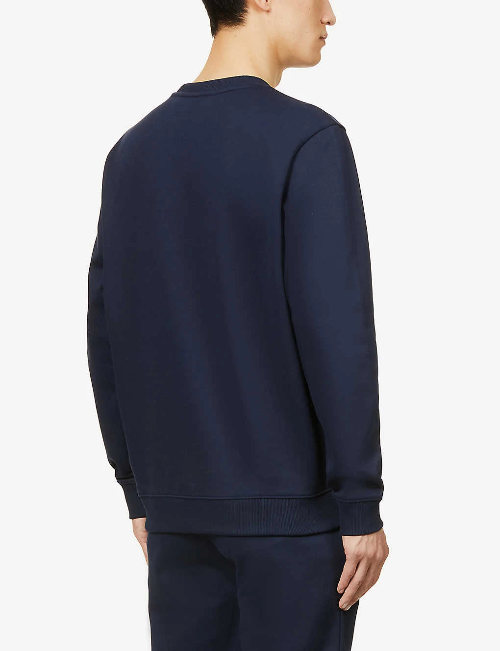 Hugo Logo-print Organic-cotton And Recycled-polyester Blend Sweatshirt 4 Hugo Logo-print Organic-cotton And Recycled-polyester Blend Sweatshirt - Image 4