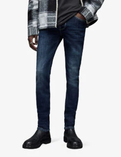 AllSaints Cigarette Skinny Stretch-denim Jeans -Fit & Flow Clothing Sales Store R03861337 INDIGO ALT02