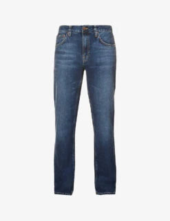 Nudie Jeans Gritty Jackson Regular-fit Straight-leg Denim Jeans