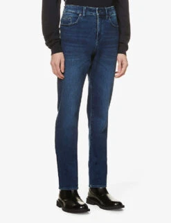 Boss Leisure Slim-fit Tapered Jeans -Fit & Flow Clothing Sales Store R03870789 NAVY ALT02