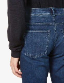 Boss Leisure Slim-fit Tapered Jeans -Fit & Flow Clothing Sales Store R03870789 NAVY ALT05