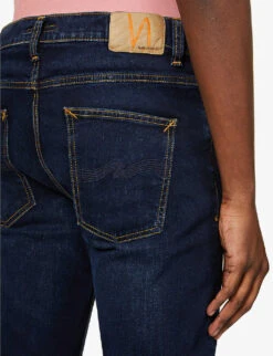 Nudie Jeans Lean Dean Slim-fit Tapered-leg Stretch-denim Jeans -Fit & Flow Clothing Sales Store R03895907 NEWINK ALT05