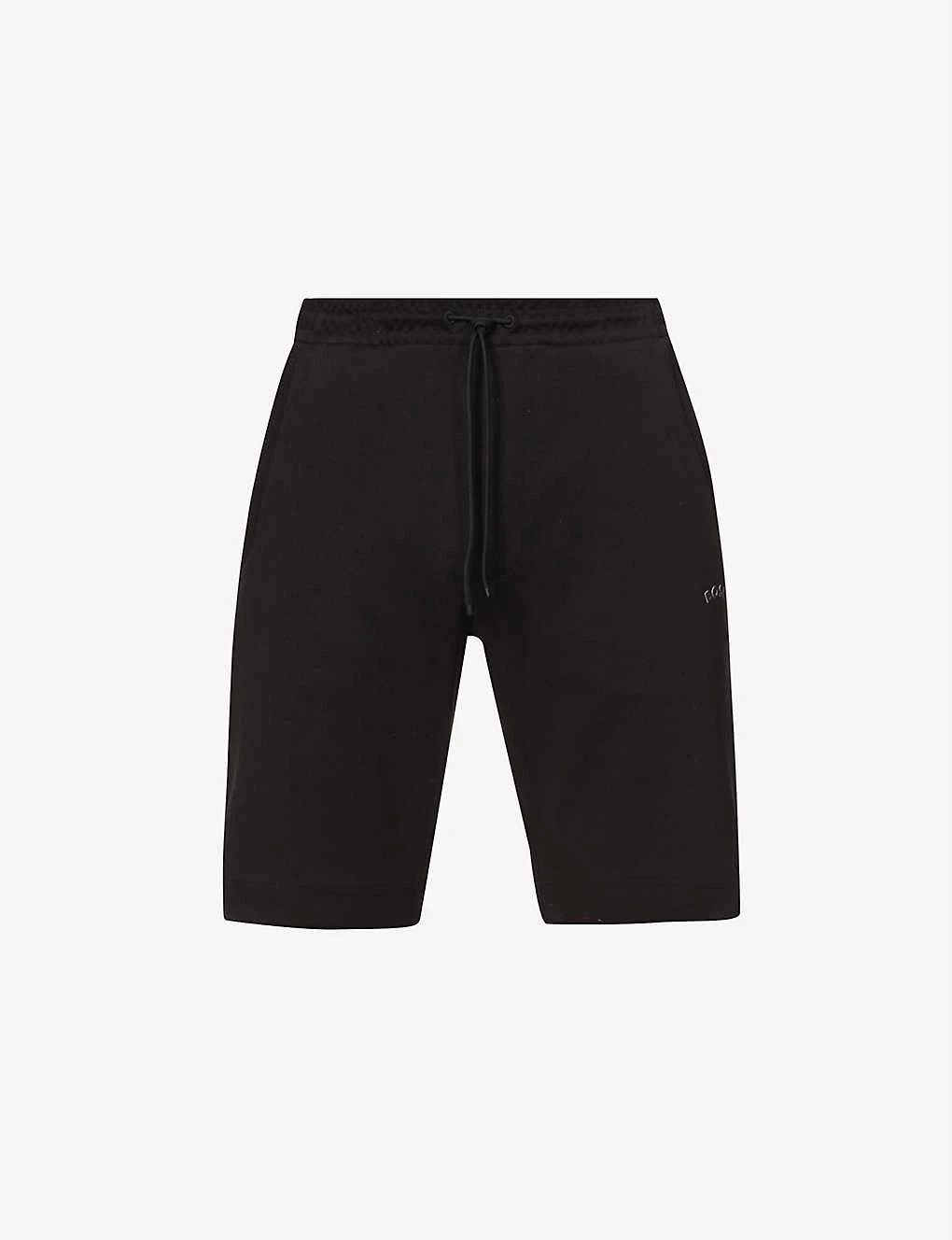 Boss Logo-embellished Elasticated Waist Cotton-jersey Shorts 1 Boss Logo-embellished Elasticated Waist Cotton-jersey Shorts