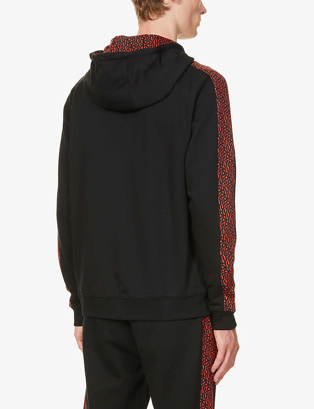 Hugo Logo-print Cotton-jersey Hoody 4 Hugo Logo-print Cotton-jersey Hoody - Image 4