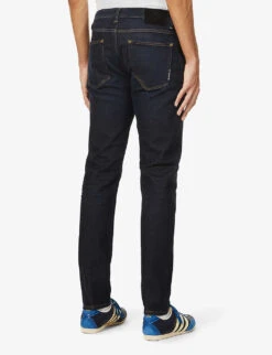 NEUW Lou Slim-fit Straight Cotton-blend Jeans -Fit & Flow Clothing Sales Store R03923416 TYPECAST ALT03