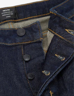 NEUW Lou Slim-fit Straight Cotton-blend Jeans -Fit & Flow Clothing Sales Store R03923416 TYPECAST ALT06