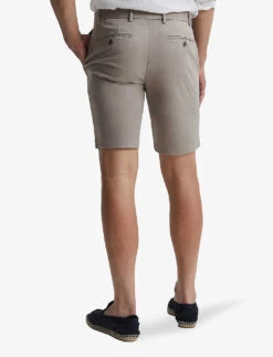 Reiss Wicket Buttoned-pocket Stretch-cotton Chino Shorts 8 Reiss Wicket Buttoned-pocket Stretch-cotton Chino Shorts -Fit & Flow Clothing Sales Store R03924922 MUSHROOM ALT03