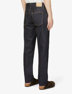 Nudie Jeans Gritty Jackson Regular-fit Straight-leg Jeans -Fit & Flow Clothing Sales Store R03944950 DRYCLASSICNAVY ALT03
