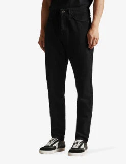Ted Baker Straight-leg Cropped Jeans -Fit & Flow Clothing Sales Store R03946261 BLACK ALT02