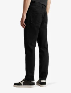Ted Baker Straight-leg Cropped Jeans -Fit & Flow Clothing Sales Store R03946261 BLACK ALT03