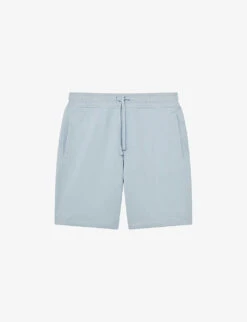 Reiss Henry Oversized Cotton-jersey Shorts