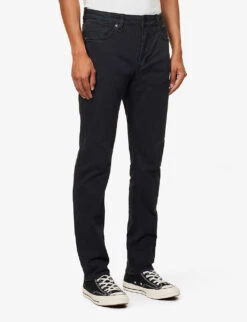 NEUW Lou Straight-leg Mid-rise Stretch-denim Jeans -Fit & Flow Clothing Sales Store R03954827 BLACK ALT02