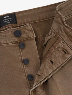 NEUW Lou Brand-patch Slim-fit Stretch-denim Jeans -Fit & Flow Clothing Sales Store R03954828 DESERT ALT06