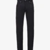 Emporio Armani J06 Gab Straight-leg Mid-rise Stretch-denim Jeans