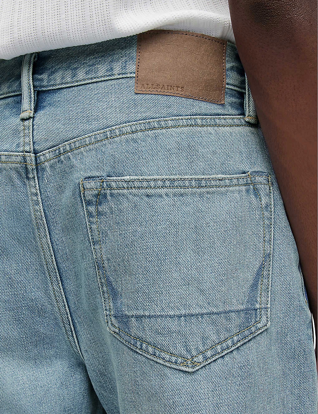 AllSaints Curtis Regular-fit Straight-leg Distressed Jeans 5 AllSaints Curtis Regular-fit Straight-leg Distressed Jeans - Image 5