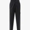 AllSaints Cairo Pinstripe Straight-leg Stretch Wool-blend Trousers