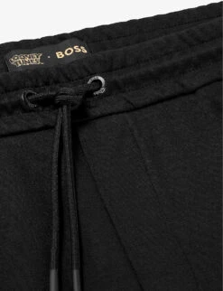 Looney Tunes X BOSS Bugs Bunny Logo Cotton-blend Jogging Bottoms -Fit & Flow Clothing Sales Store R04049097 BLACK ALT04