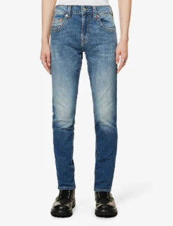 True Religion Rocco Slim-fit Skinny Stretch-denim Jeans -Fit & Flow Clothing Sales Store R04070607 MEDIUMDISRUPTION ALT02