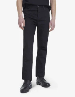 THE KOOPLES Straight-leg Jeans -Fit & Flow Clothing Sales Store R04070835 BLA01 ALT02