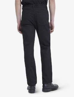 THE KOOPLES Straight-leg Jeans -Fit & Flow Clothing Sales Store R04070835 BLA01 ALT03