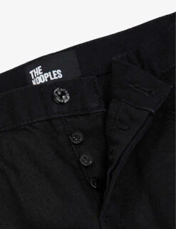 THE KOOPLES Straight-leg Jeans -Fit & Flow Clothing Sales Store R04070835 BLA01 ALT04