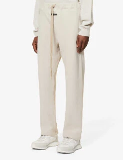 Fear Of God Eternal Relaxed-fit Tapered-leg Cotton-jersey Jogging Bottoms -Fit & Flow Clothing Sales Store R04075937 CEMENT ALT02