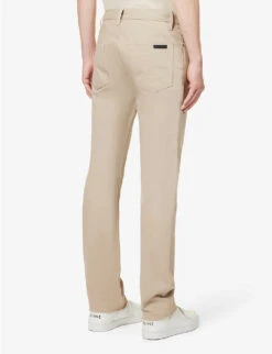 Fear Of God Eternal Brand-patch Straight-leg Jeans 8 Fear Of God Eternal Brand-patch Straight-leg Jeans -Fit & Flow Clothing Sales Store R04075973 DUSTYBEIGE ALT03