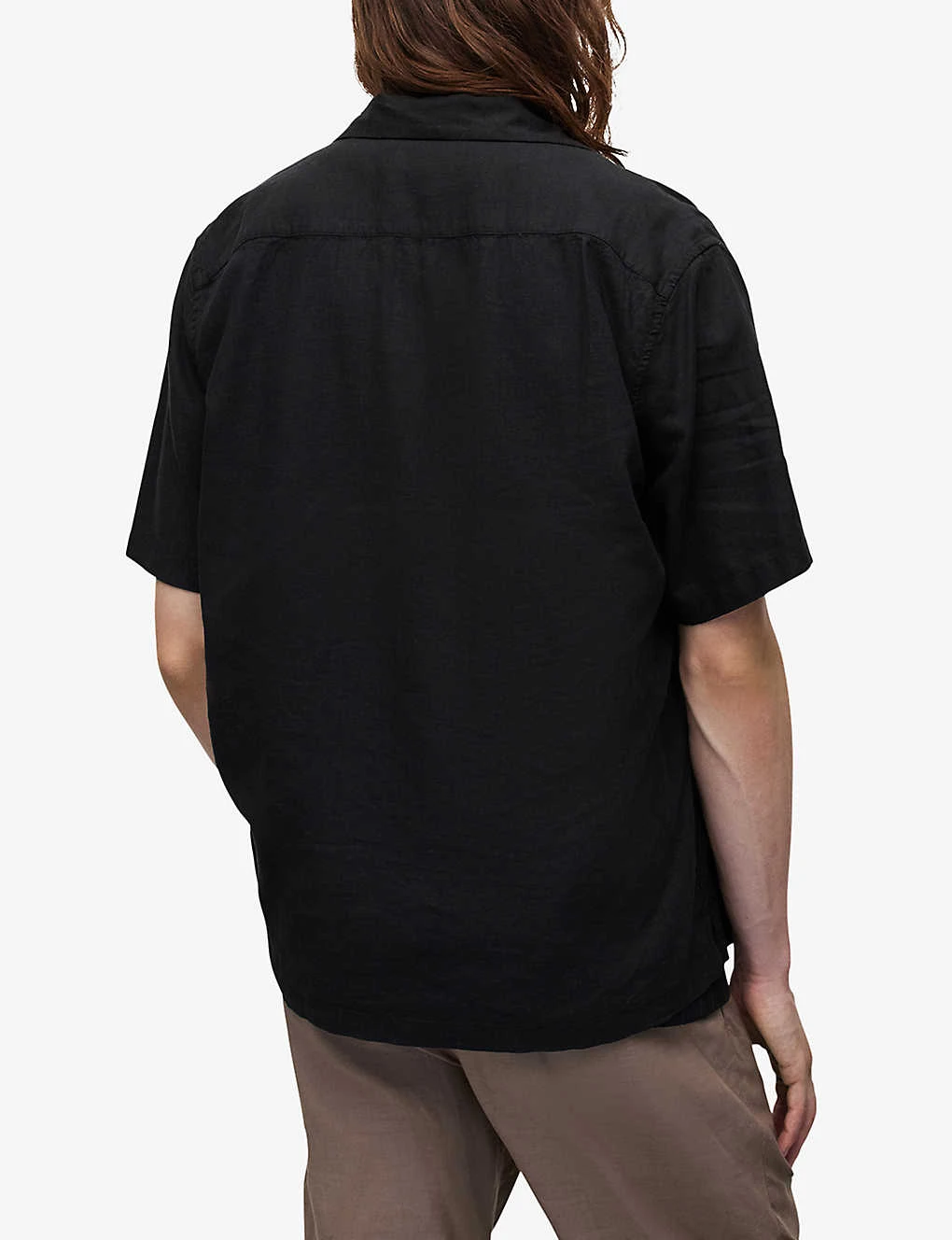 AllSaints Canal Relaxed-fit Recycled-viscose Shirt 4 AllSaints Canal Relaxed-fit Recycled-viscose Shirt - Image 4