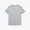 Reiss Dayton V-neck Cotton-jersey T-shirt